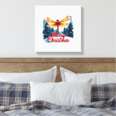 Toile Festive Dragonfly Lights (Insitu(Chambre))