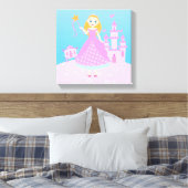 Toile Fête d'anniversaire de la princesse (Insitu(Chambre))