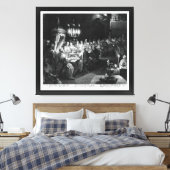 Toile Fête de Belshazzar par graveur Jan Muller (Insitu(Chambre))