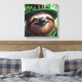 Toile Fête de la Saint-Patrick de la paresse (Insitu(Chambre))