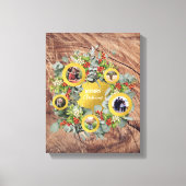 Toile Fête de Noël de la couronne photo Collage (Recto)