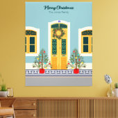 Toile Fête de Noël Portugais Maison (Insitu(Salon))