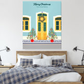Toile Fête de Noël Portugais Maison (Insitu(Chambre))