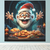 Toile Fête de père Noël (Insitu (Plancher de Bois))