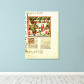 Toile Fête des chasseurs avant la chasse au cerf (Insitu (Plancher de Bois))