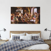 Toile Fête des Mariages de Boyar par Konstantin Makovsky (Insitu(Chambre))