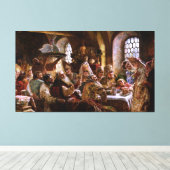 Toile Fête des Mariages de Boyar par Konstantin Makovsky (Insitu (Plancher de Bois))