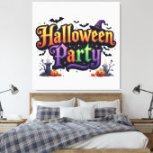 Toile Fête d'Halloween (Insitu(Chambre))