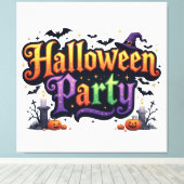 Toile Fête d'Halloween (Insitu (Plancher de Bois))