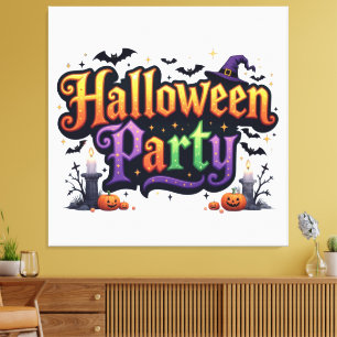 Toile Fête d'Halloween