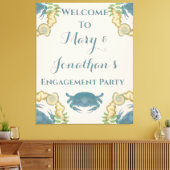 Toile Fête du crabe Crabes bleus, Fiançailles (Insitu(Salon))