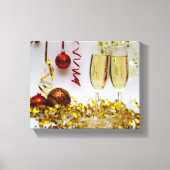 Toile Fête du Nouvel An SlipperyJoe's champagne spa (Recto)