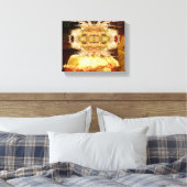 Toile Fête extraterrestre (Insitu(Chambre))