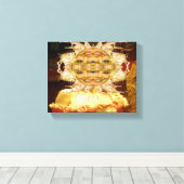 Toile Fête extraterrestre (Insitu (Plancher de Bois))