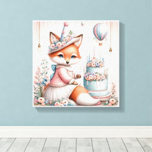 Toile Fête Foxy (Insitu (Plancher de Bois))