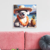 Toile Fête Koala Luau (Insitu(Salon))