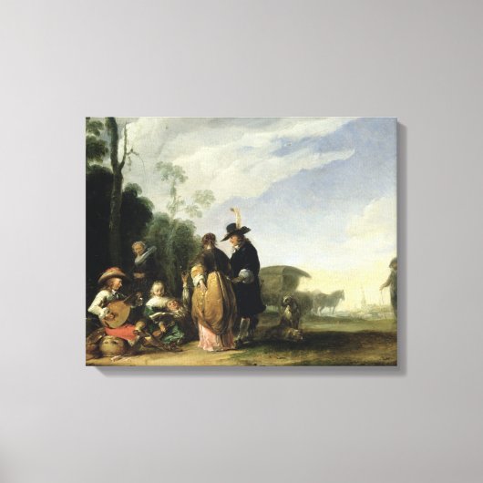 Toile Fête rurale (Recto)