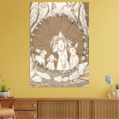 Toile Fêtes de lapin (Insitu(Salon))