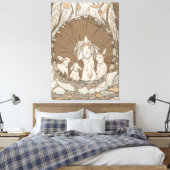 Toile Fêtes de lapin (Insitu(Chambre))
