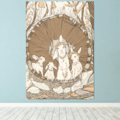 Toile Fêtes de lapin (Insitu (Plancher de Bois))