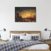 Toile Feu (Insitu(Chambre))