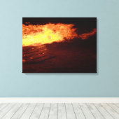 Toile Feu (Insitu (Plancher de Bois))