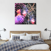 Toile Feu d'artifice (Insitu(Chambre))