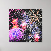 Toile Feu d'artifice (Recto)