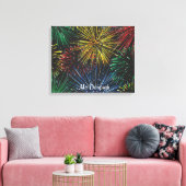 Toile Feu d'artifice dans le ciel (Insitu(Salon))