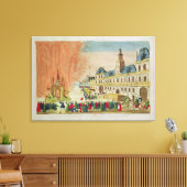 Toile Feu d'artifice devant l'Hôtel de Ville à Paris (Insitu(Salon))