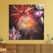Toile Feu d'artifice final (Insitu(Salon))