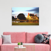 Toile Feu de baleines (Insitu(Salon))