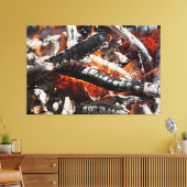 Toile feu de bois (Insitu(Salon))