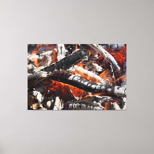 Toile feu de bois (Recto)