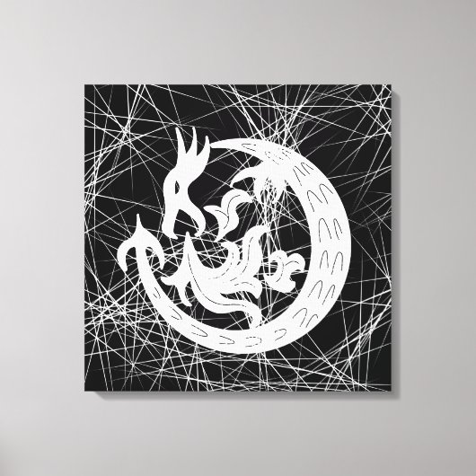 Toile Feu de dragon (Recto)