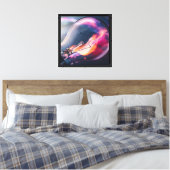 Toile Feu de feu de flamme moderne dirigé (Insitu(Chambre))