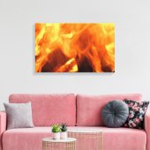Toile feu de joie ardent (Insitu(Salon))