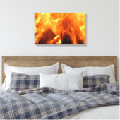 Toile feu de joie ardent (Insitu(Chambre))