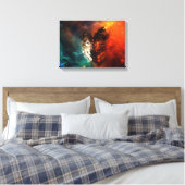 Toile Feu de loup et glace (Insitu(Chambre))
