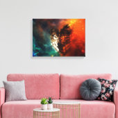 Toile Feu de loup et glace (Insitu(Salon))