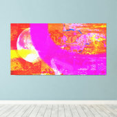 Toile Feu de lune (Insitu (Plancher de Bois))