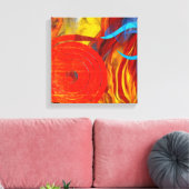 Toile Feu de pompier (Insitu(Salon))