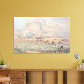 Toile Feu de prairie du Missouri (Insitu(Salon))