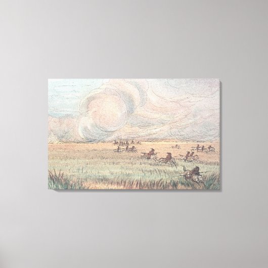 Toile Feu de prairie du Missouri (Recto)