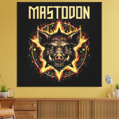 Toile Feu de sanglier Mastodonte (Insitu(Salon))