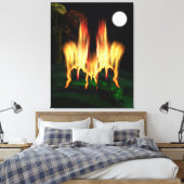Toile Feu d'incendie (Insitu(Chambre))