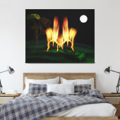 Toile Feu d'incendie (Insitu(Chambre))