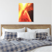 Toile Feu et bois (Insitu(Chambre))