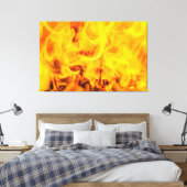 Toile Feu et flammes (Insitu(Chambre))