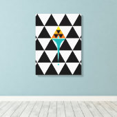 Toile FEU - Les quatre éléments (Insitu (Plancher de Bois))